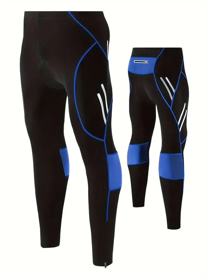 Outdoor Kraft - Lange Fahrradhose - Gel-Polster