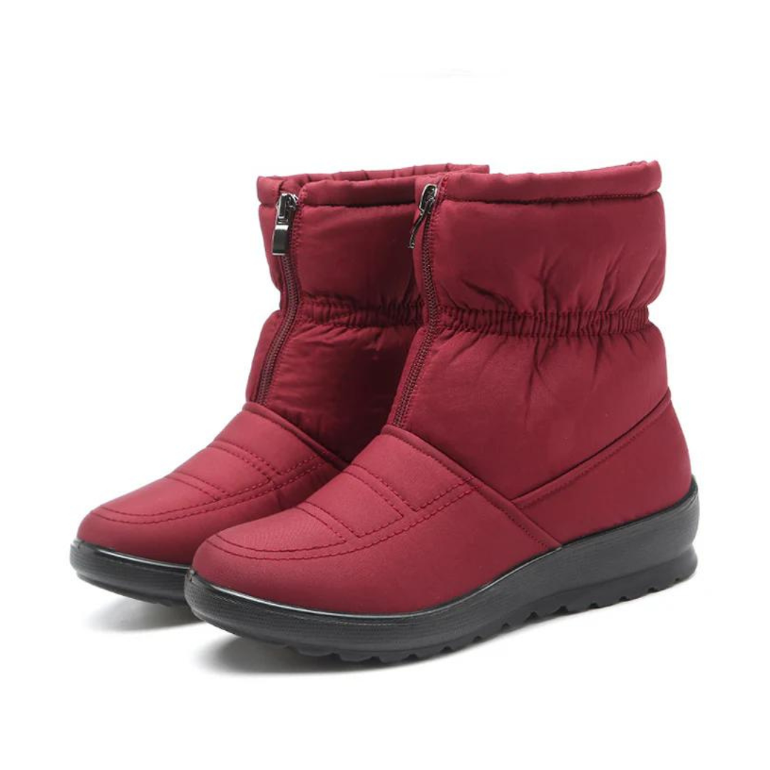 Warme Winter-Schneestiefel - Wasserdicht - Damen