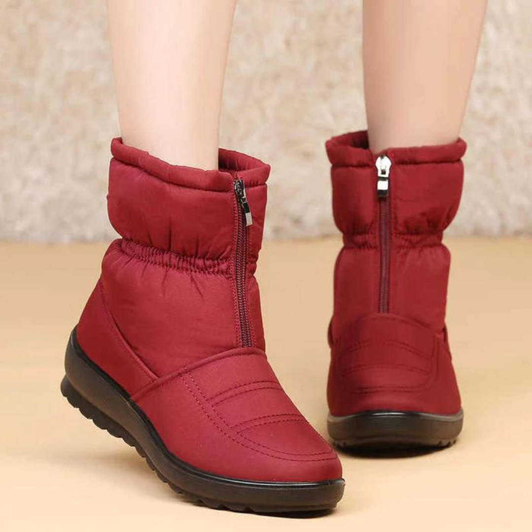 Warme Winter-Schneestiefel - Wasserdicht - Damen