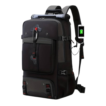 Outdoor-Rucksack USB - Wasserdicht - 50L