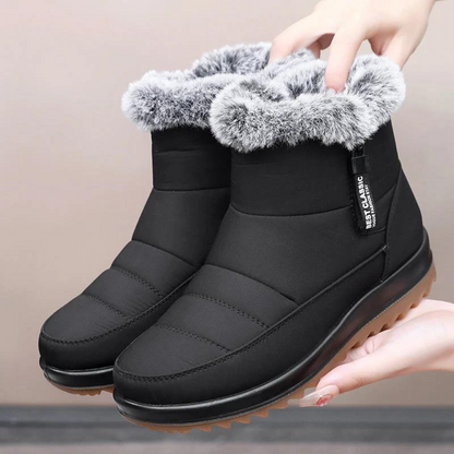 Damen Winterstiefel - Plüsch gefüttert - Wasserdicht