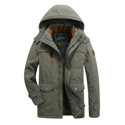 Gefütterte Outdoor-Jacke - Wasserdicht & Winddicht - Herbst & Winter