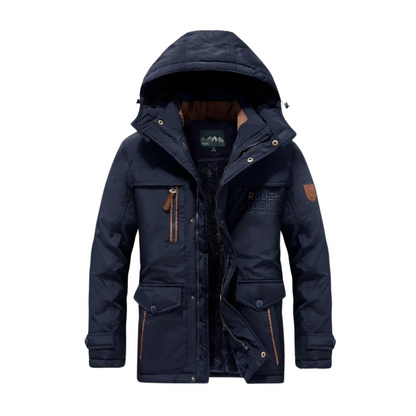 Gefütterte Outdoor-Jacke - Wasserdicht & Winddicht - Herbst & Winter