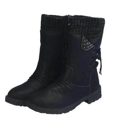 Hohe Winterstiefel für Frauen - wasserdicht - gepolstert