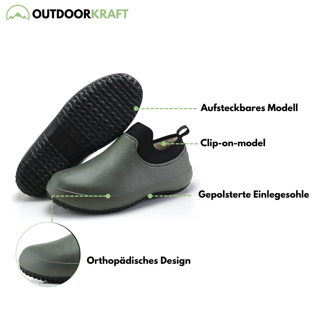 Gepolsterte Winterschuhe - Hausschuhe - Orthopädisch