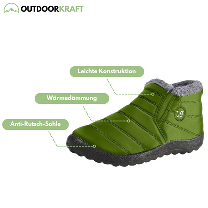 Gepolsterte Damen-Schneeschuhe - Niedriges Design - Winter