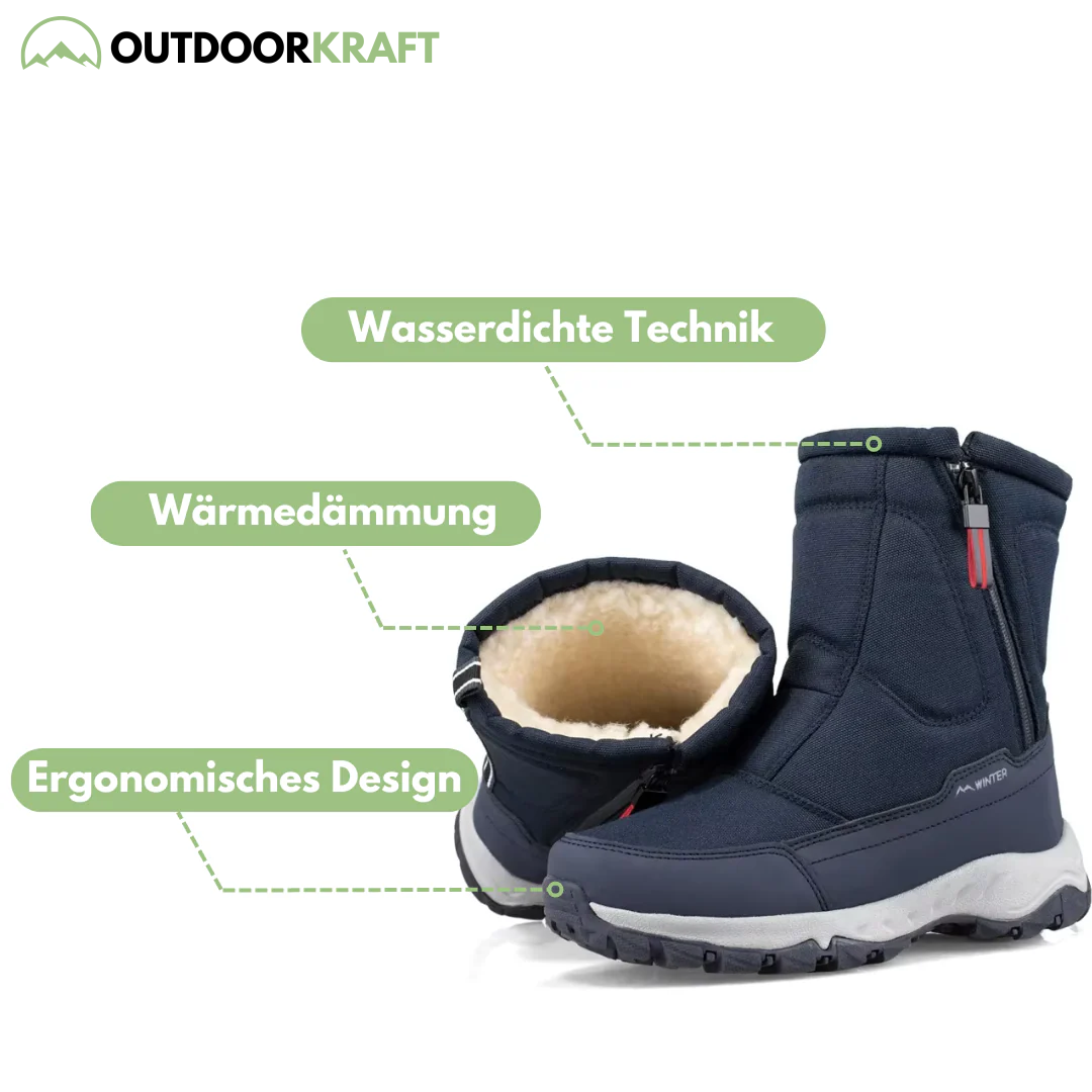 Outdoor Unisex Winterstiefel - Thermofutter - Wasserdicht