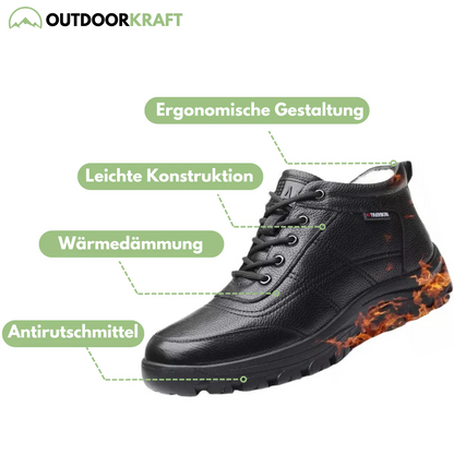 Gefütterte Herrenstiefel - Winterschuhe - Wasserdicht