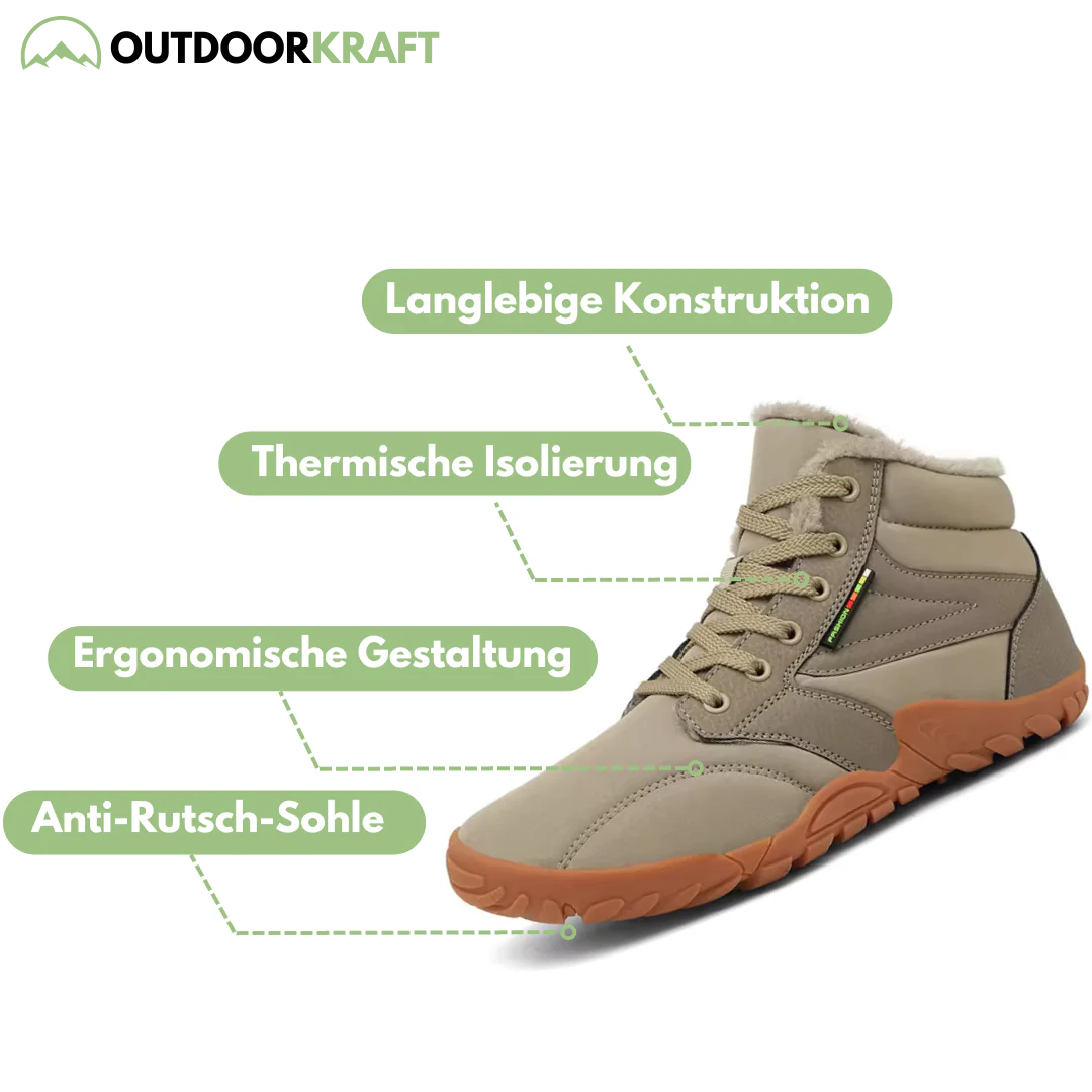 Gefütterte Herren Turnschuhe - Wasserdicht - Herbst & Winter