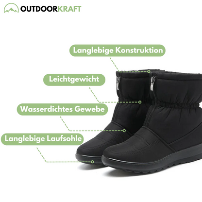 Warme Winter-Schneestiefel - Wasserdicht - Damen