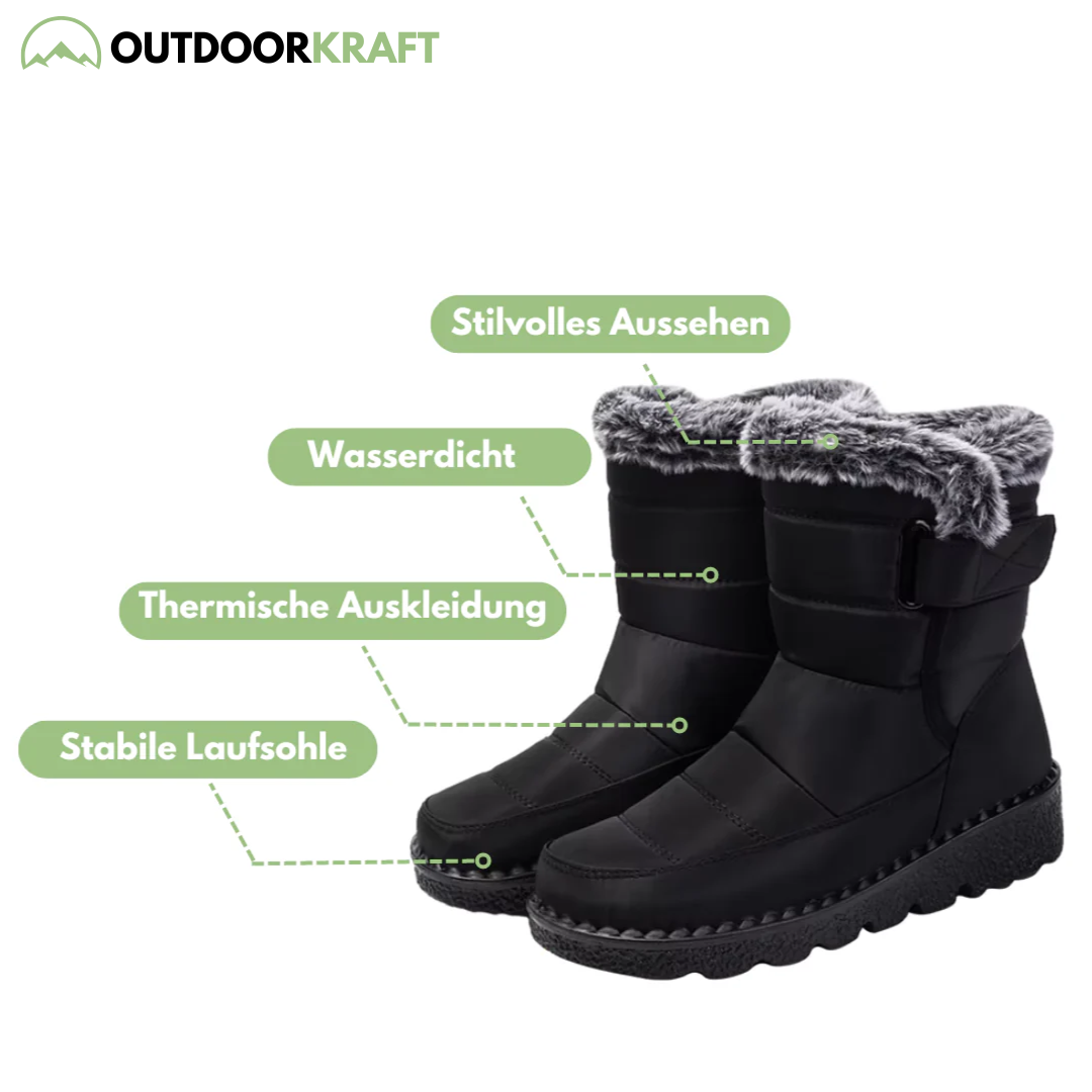 Winterstiefel Damen - Thermogefüttert - Wasserdicht