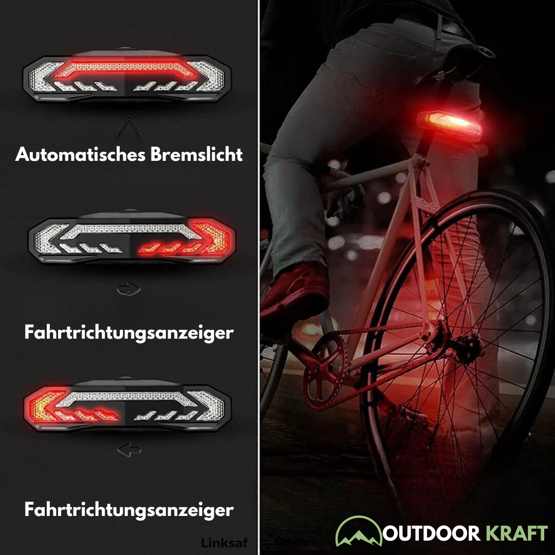 Fahrradbeleuchtung - Fahrtrichtungsanzeiger - Alarm