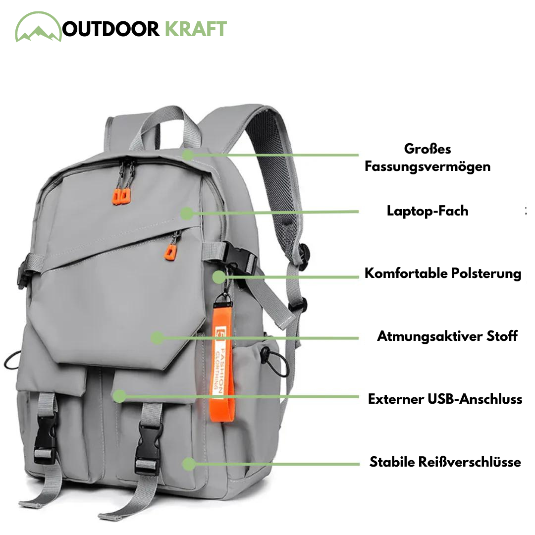 Outdoor-Rucksack - Wasserdicht - Sport