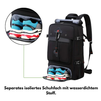 Outdoor-Rucksack USB - Wasserdicht - 50L