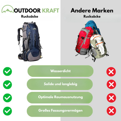 Outdoor Kraft - 45L Rucksack - Wasserdicht