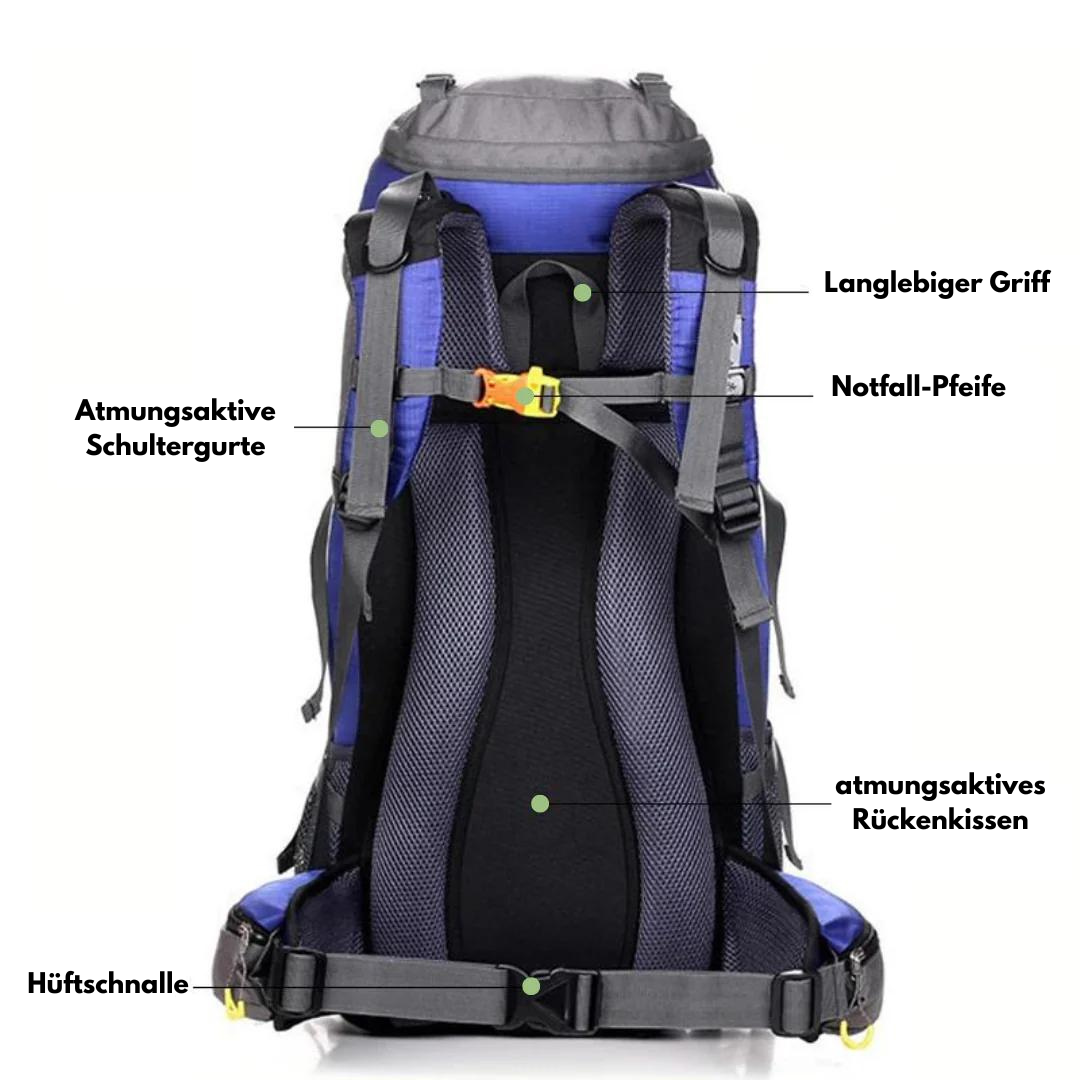 Outdoor Kraft - 50L Rucksack - Wasserdicht