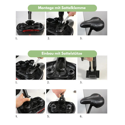 Outdoor Kraft - Ergonomischer Fahrradsattel