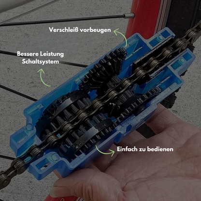 Outdoor Kraft - Fahrradketten-Reinigungsset - 4 Stück