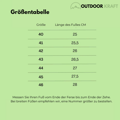 Outdoor Kraft - Schuhe - Ergonomisch