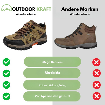 Outdoor Kraft - Verschleißfeste Outdoor-Wanderschuhe - Herren