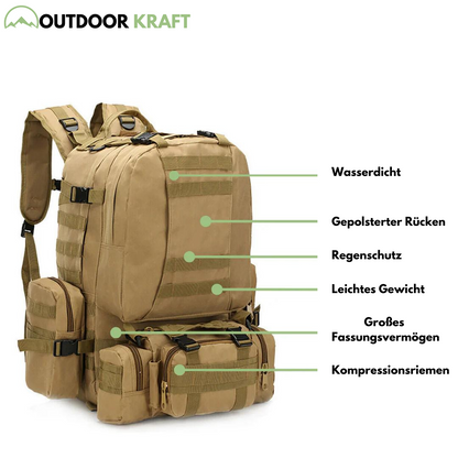 50L Rucksack - Army Style