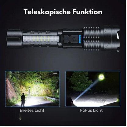 Outdoor Kraft Militär-Taschenlampe - 5000 Lumen