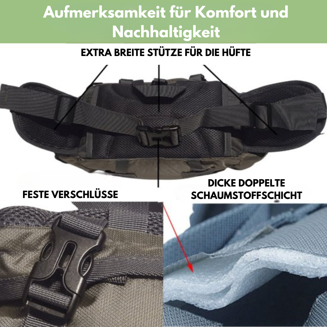 Outdoor Kraft - Wasserdichte Hüfttasche - Wandern