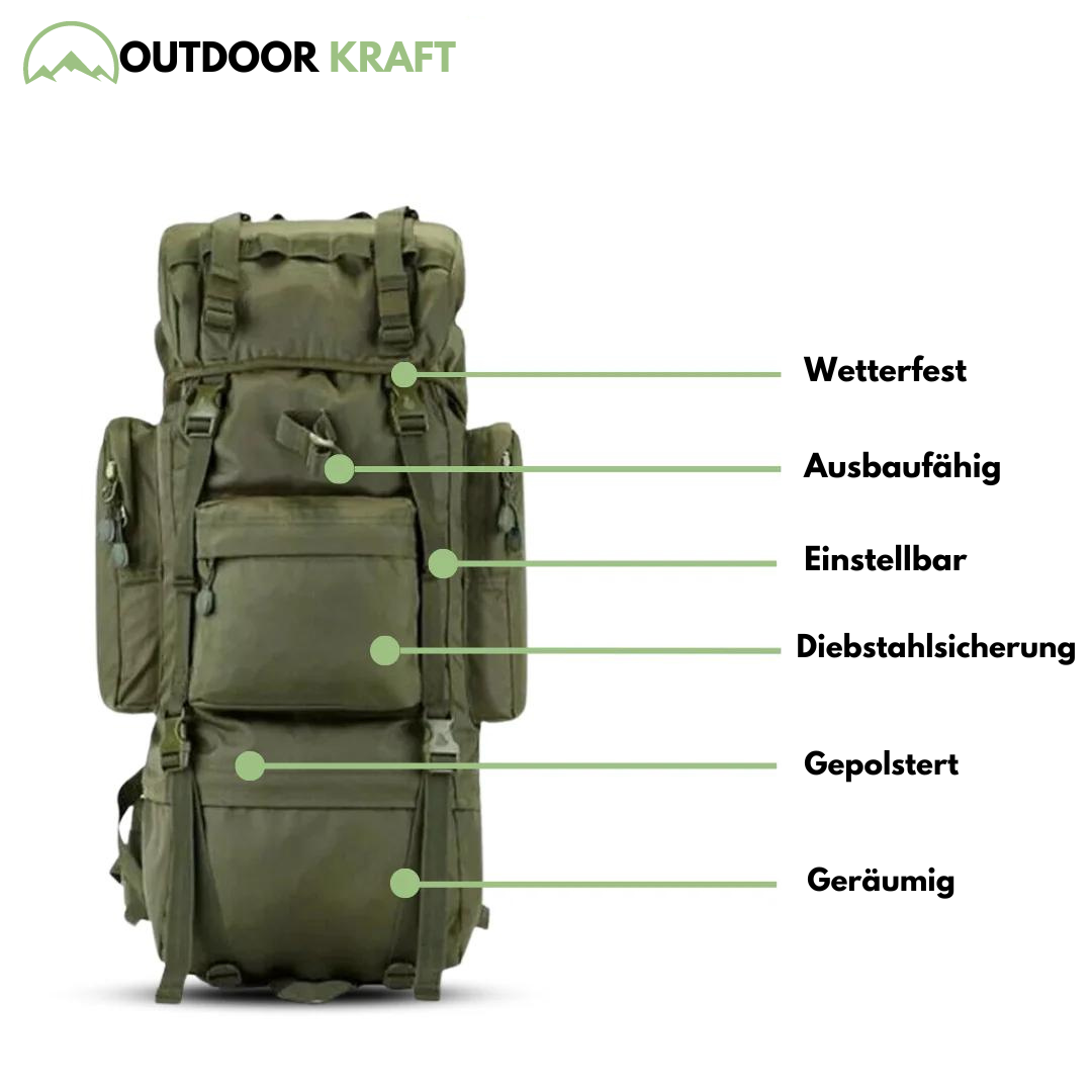 Outdoor-Rucksack - 70L