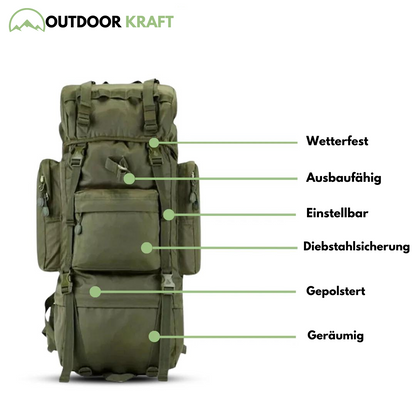 Outdoor-Rucksack - 70L