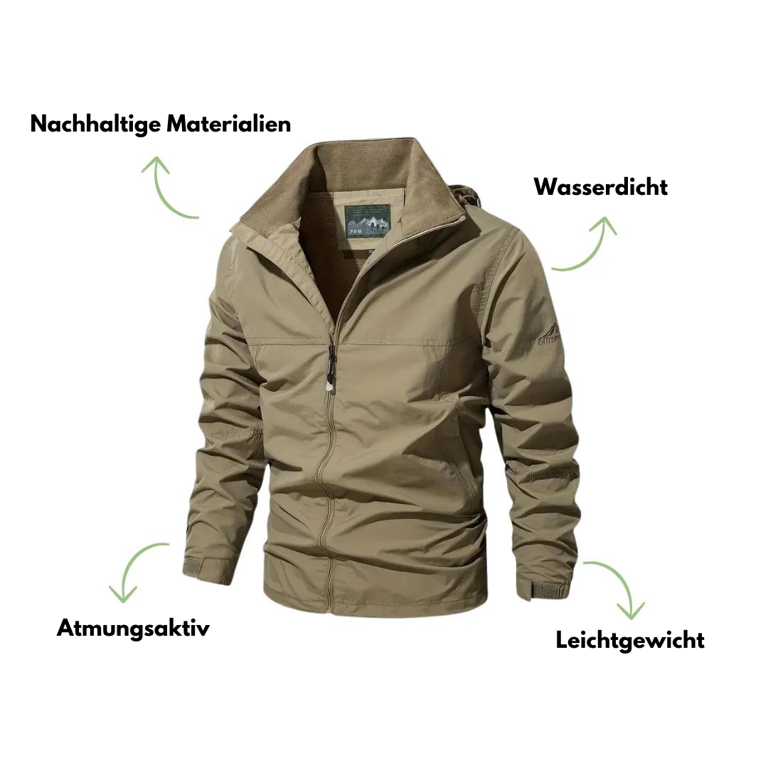 Outdoor-Jacke für Männer - Wind- und Wasserdicht