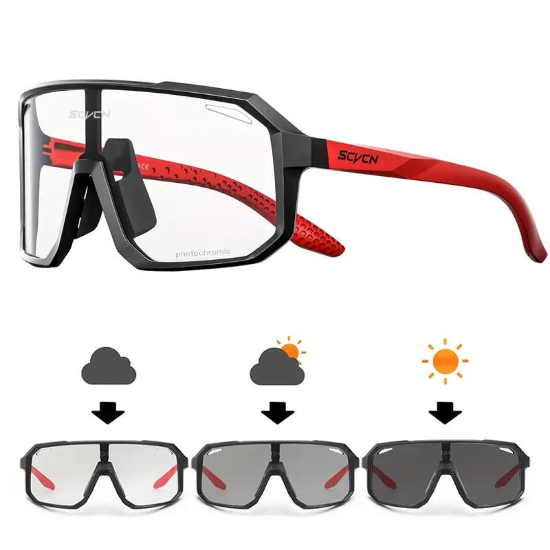 TrailBlaze Photochromatische Sonnenbrille - gemacht für den Radsport