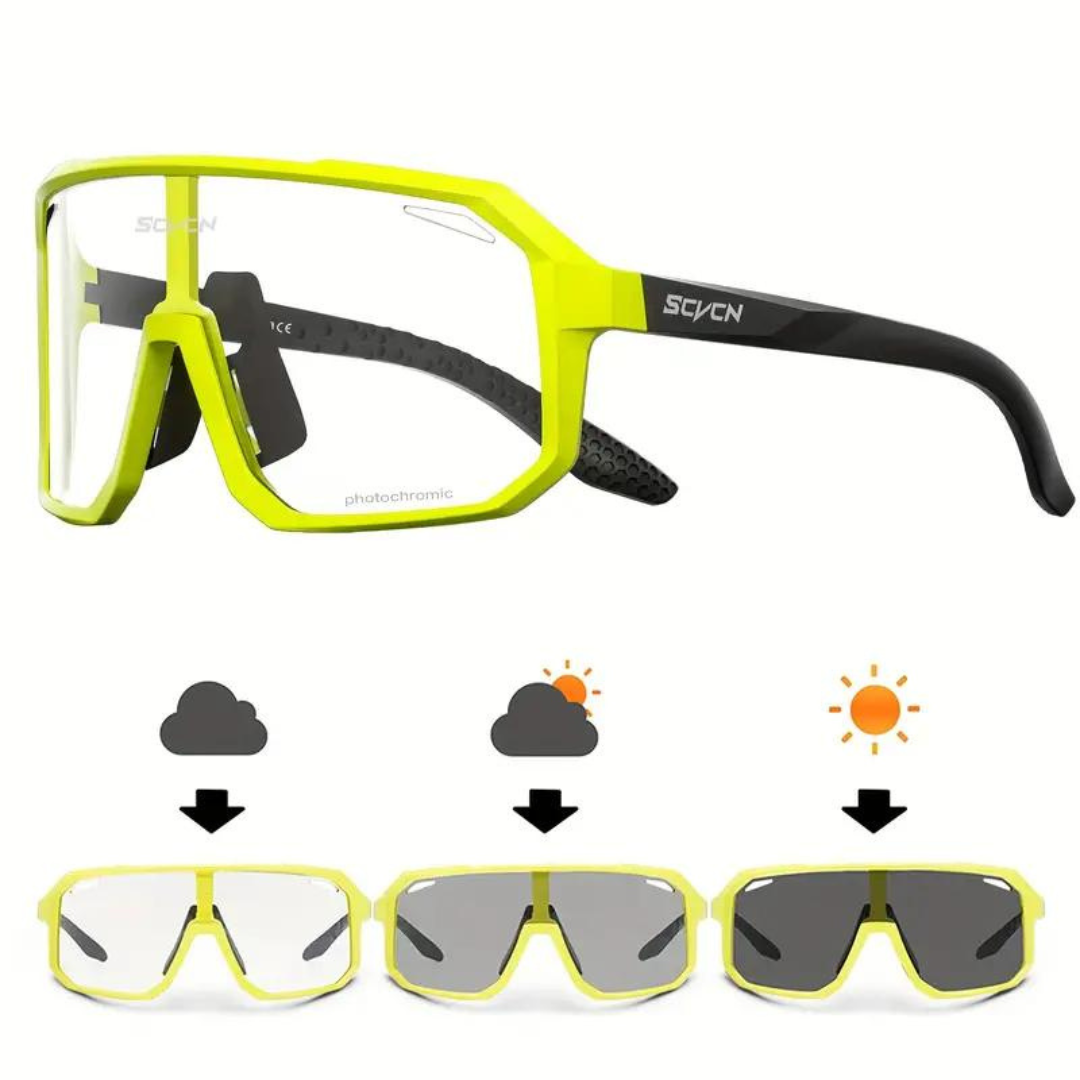 TrailBlaze Photochromatische Sonnenbrille - gemacht für den Radsport