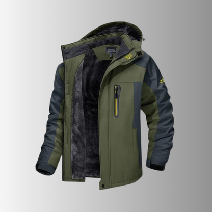 Outdoor Kraft - Gefütterte Outdoor Jacke - Wind- und Wasserdicht