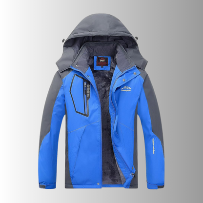 Outdoor Kraft - Gefütterte Outdoor Jacke - Wind- und Wasserdicht