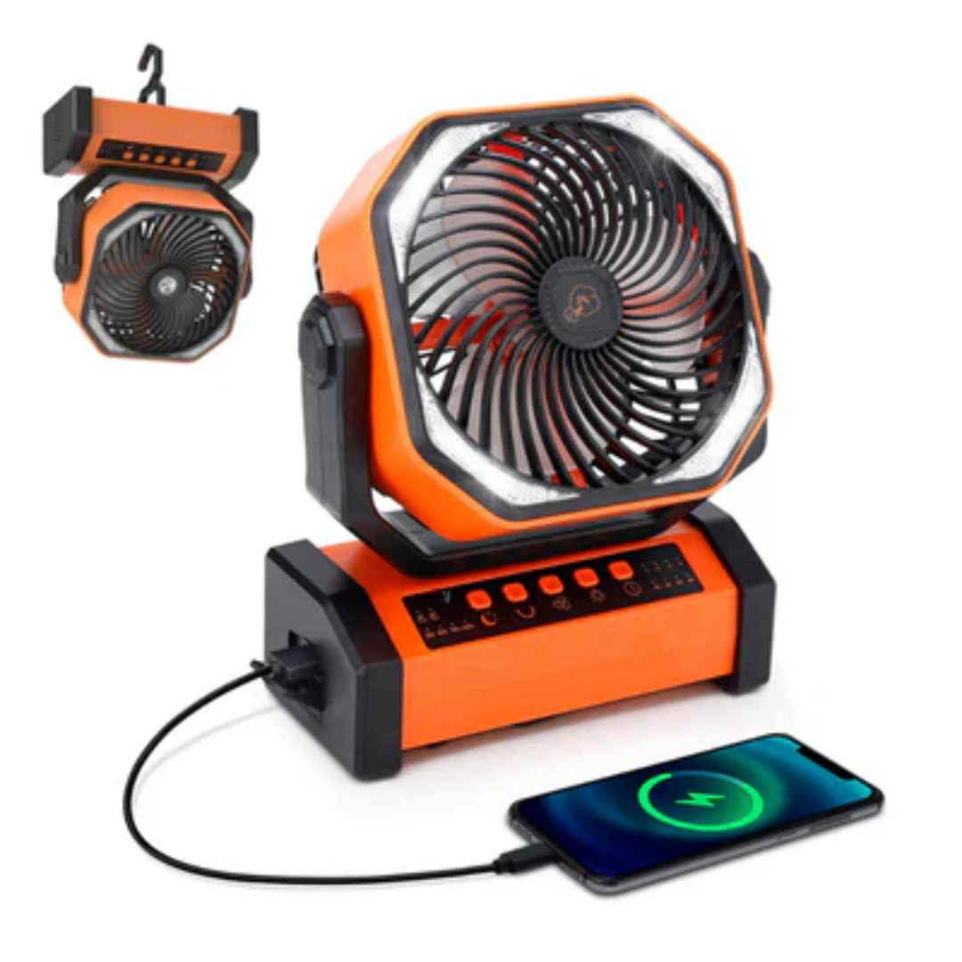 Camping-Ventilator - 3-in-1