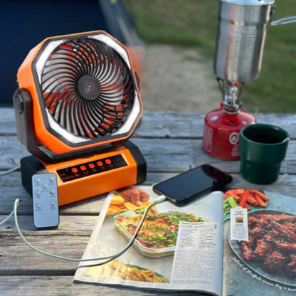 Camping-Ventilator - 3-in-1