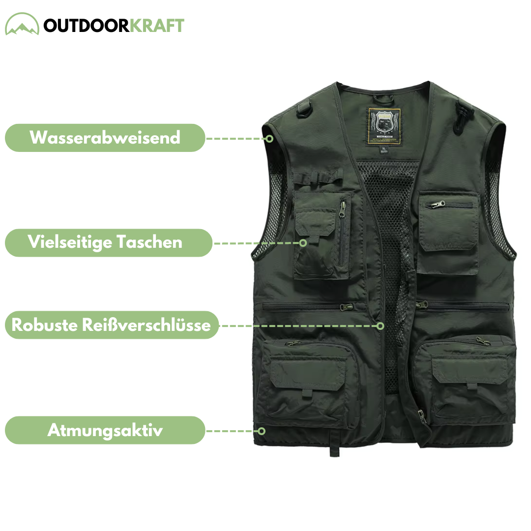 Outdoor Bodywarmer - Für Angler