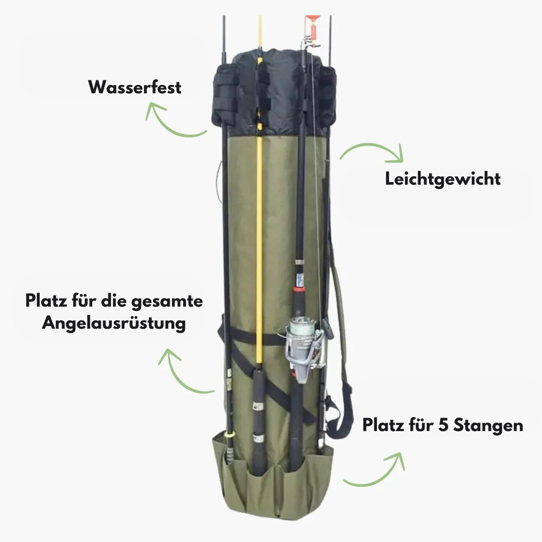 Outdoor Kraft - Angelrutentasche - Armee Grün