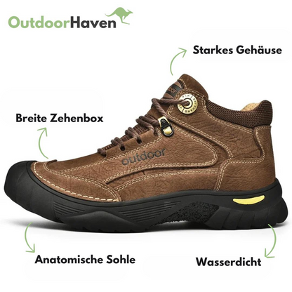 Outdoor Kraft - Outdoor PE Leder Wanderschuhe für Herren