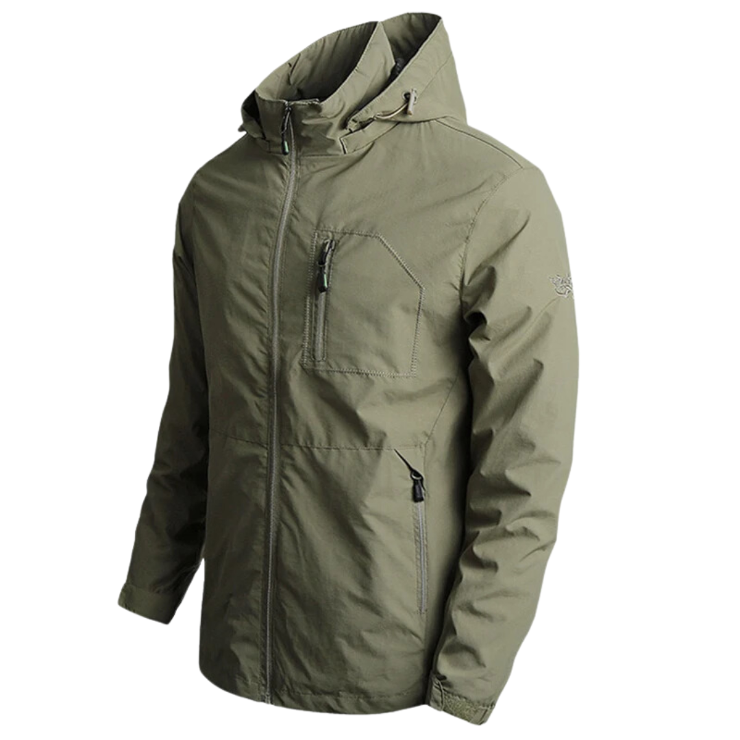 Outdoor-Jacke - Leicht - mit Kapuze