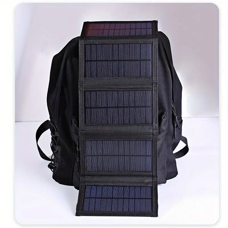 Zusammenklappbares Solarpanel - 1 USB-Anschluss